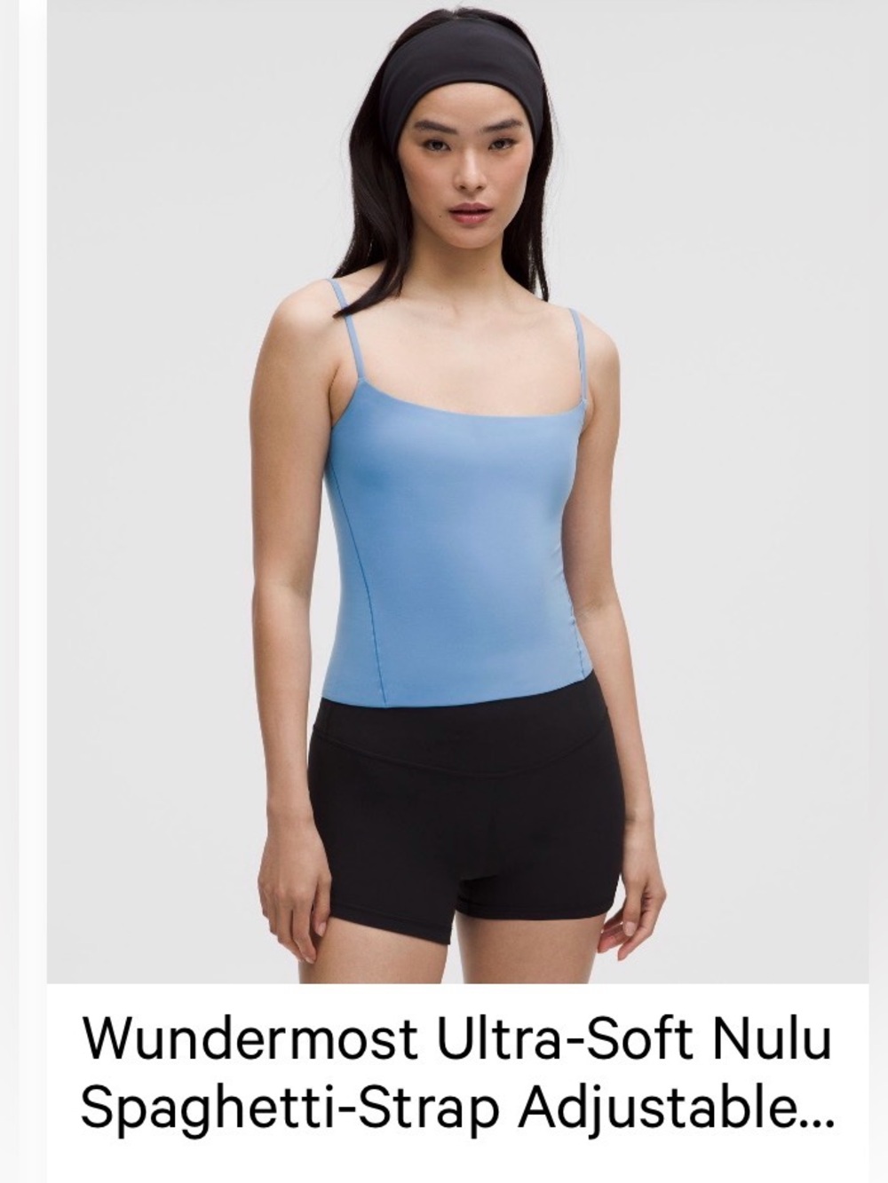 Lululemon Wundermost Cami Tank Pool Party